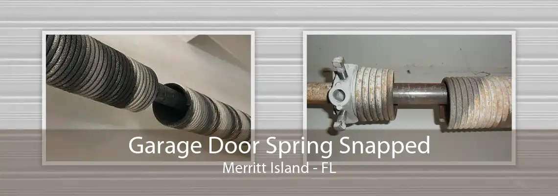 Garage Door Spring Snapped Merritt Island - FL