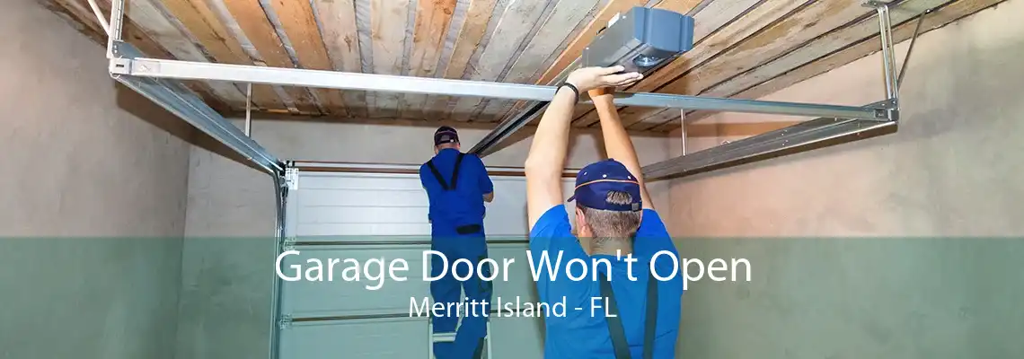 Garage Door Won't Open Merritt Island - FL