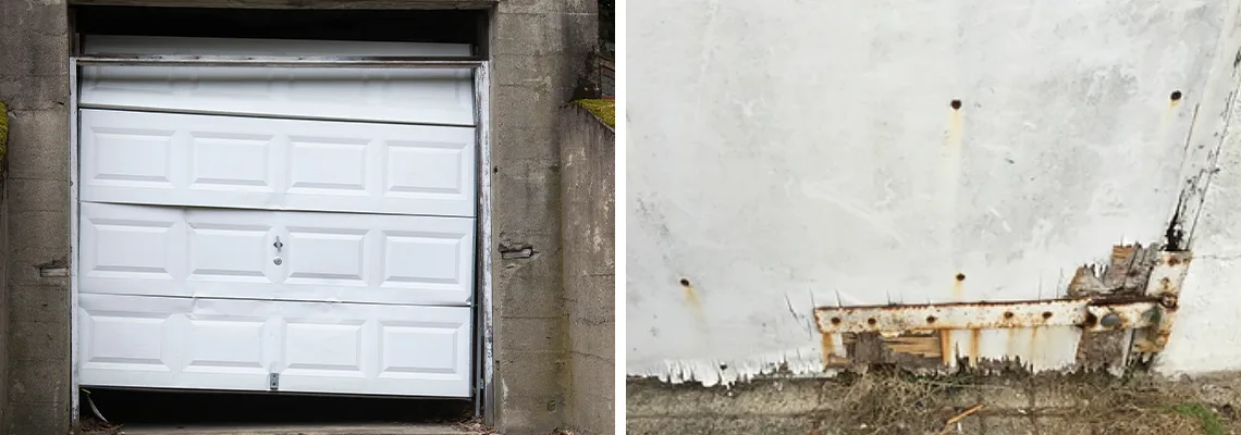 Rotten Commercial Garage Door Repair in Merritt Island, FL